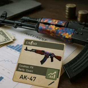 Инвестиции в скины CS:GO летом 2025: редкость и перспективы