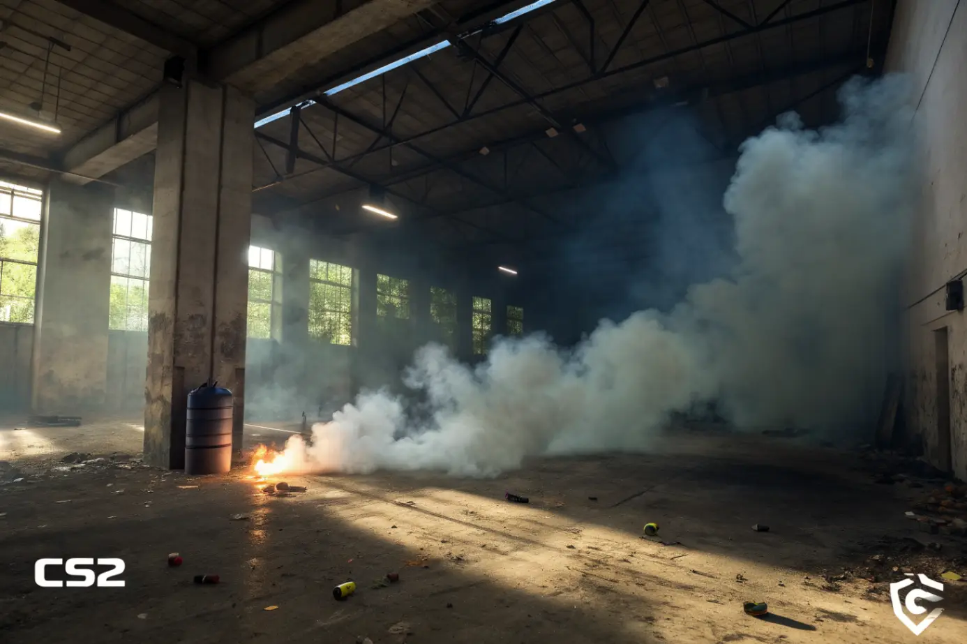 Source 2 в CS2 и физика дыма и гранат